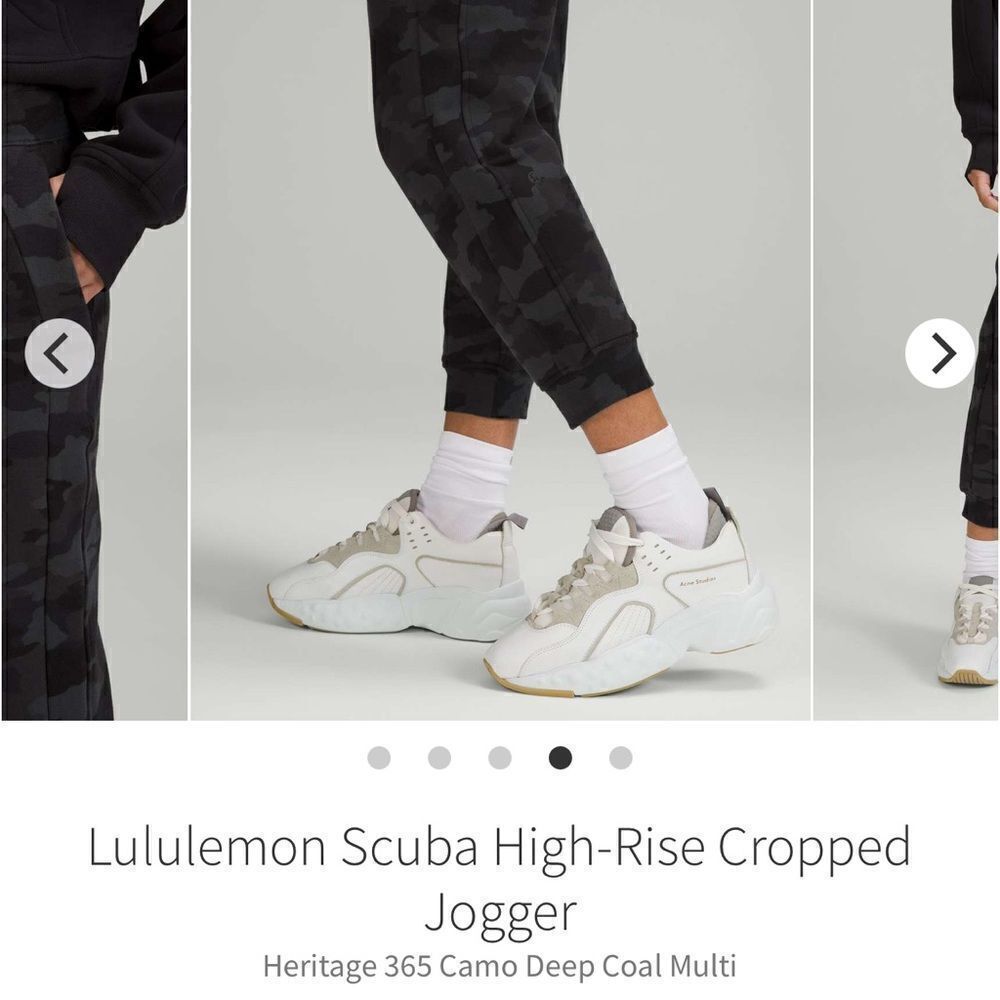 Lululemon Scuba mid rise cropped joggers - Picture 3 of 7